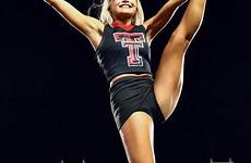 cheerleaders college cheer texas cheerleader tech cheerleading football collage visit
