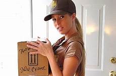 ups girl delivery opium beer gold woman casey jim