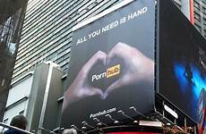 pornhub times square billboard ad great pornographic non search huge long erects after taken update down been
