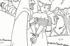 coloring joseph pages slavery slave sold into bible printable clipart kids story school sunday brothers colouring his prison stories crafts