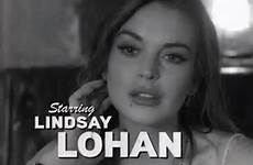 lindsay lohan canyons trailer 1950 1950s film strip teaser rejected thriller acting fired rehired shooting started before only made starcasm