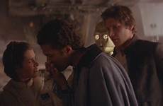 leia lando scifimoviezone bows kisses hand before her