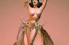 dita von teese nude burlesque sexy nackt topless goddess px