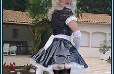 maids satin uniform tgirls transgender