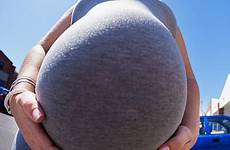 pregnant woman stomach below shot extremely her smiling istock stock