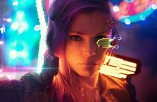 octokuro cyberpunk 2077 cosplay sci fi model female girl lady concept instagram wallpapers space punk photography wallpaper hair pink marina
