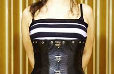 submission faux underbust hold leather