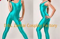 spandex lycra catsuit leotard zentai dhl xxxl shipping green sexy fashion color size