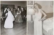 dressed undressed bride 1950s honeymoon nightie gown bed wedding ebay vintage note listing posted if