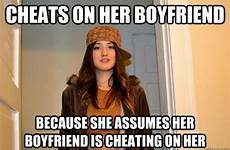 boyfriend her cheating quickmeme meme cheats assumes because she caption own add