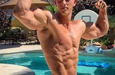 muscle flex muscular hunks bodybuilders biceps muscles physique