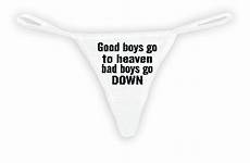 funny panties thong white sexy humor adult women juniors string dirty xl