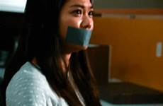 ncis gagged angeles los review tape lauren gaw