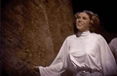 carrie fisher braless wars gifs leia billie lourd madre petty peito canta aninhos