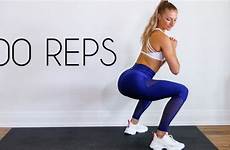 squat thighs booty tone rep