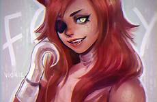 foxy fnaf female girls girl five nights freddy drawing deviantart visit