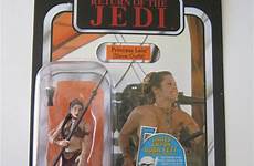 slave leia princess wars star jedi return outfit vintage kenner 2011 number item