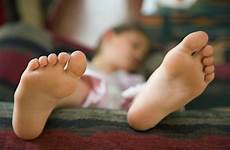 girl feet smelly foot children sofa toes kids girls getty little bare do sleep guys