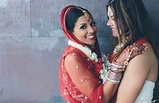 lesbian indian wedding beautiful weddings hindu sex lgbt steph grant seema shannon marriage love who couple gorgeous woman india women