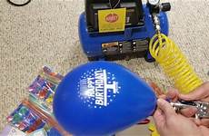 inflate balloons