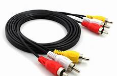 cable rca 3rca punta dorada colores mts plugs phono cables recuperado dobleclicknet