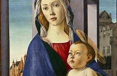 botticelli virgin sandro madonna 1490 wikiart domain proust