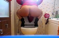 toilet milf squats poops over thisvid rating