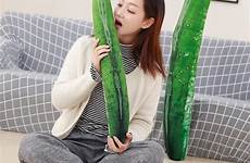 cucumber toy stuffed toys plush simulation pillow children funny vegetable 55cm 1pc lovely creative gift cute kids