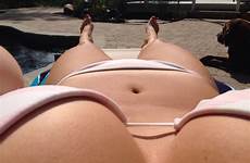 cleavage tan tanning bikinibridge