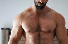 hunks hairy beefy bearded thick