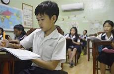 khmer studying class ficas school