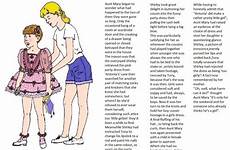 sissy girl petticoat garden boy prissy captions boys stories petticoated mother girly detective cartoons comic mystery adapted feminized