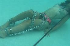 bondage underwater self girls steel devices metal handcuffs chained collars mib size dream