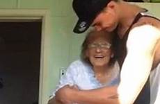 grandmother grandson dance walk room asks his zealand beloved smiling stop footage wellington captures lukas graham moving pair song living
