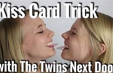 twins kissing trick