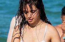 camila cabello swimsuit nude beach karla slip miami through wet naked nip topless gotceleb playcelebs