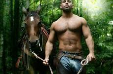 horse hunk masculino horsemen tyler caras bodybuilders chaps