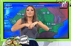 presenter her weather breasts tv accidentally exposes live camera female roxana vancea embarrassed before who embarrassing moments down bounced cut