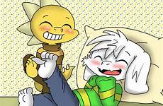 asriel kid monster tickling deviantart