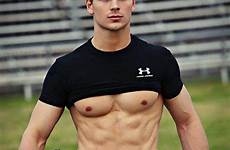 shirtless athletic handsome six abs guapos sportif dude