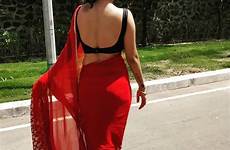 saree backless blouse hot dress indian sari back eu actress article sarees