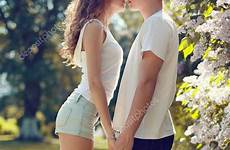 couple young kiss love pretty sensual kissing teens stock day sunny warm teen girl boy depositphotos guas videos