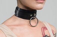bdsm collar submissive leash submissives halsband schwarzes leder kragen gear