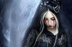 fantasy dark gif gothic gifs vampire angel girl wallpapers demon skull interact artwork crow halloween elfen