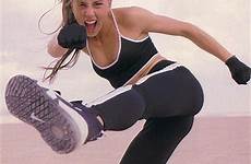 melanie sporty chisholm kick fitness 1990s bunton katrina fans halliwell dropped highkick