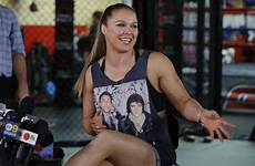 ronda rousey beach paint body record ufc live nothing saturday night but her poses jan mma return caribbean pic host