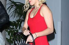 rumer willis dress red tight gotceleb chateau marmont hollywood west share
