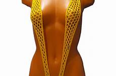 bikini slingshot bikinis sexy yellow xposed skinz x156 mesh diamond