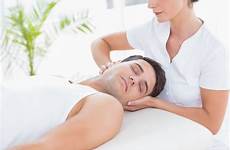 massage man neck receiving stock preview