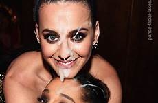 perry katy ariana fakes drenched tape surprised mycelebrityfakes sucking backstage bier celebjihad ate separately gma